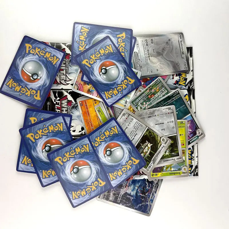 10/20Pcs English Black Bolt White Flare Pokemon Card classics Booster pokemon cards Battle Transaction Gifts