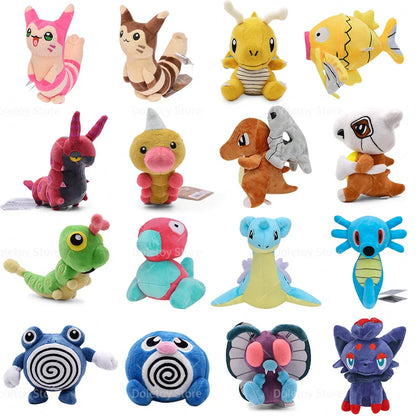 40 Styles Pokemon Plush Toys Cubone Butterfree Scolipede Caterpie Horsea Zorua Furret Stuffed Animal Anime Dolls Birthday Gift
