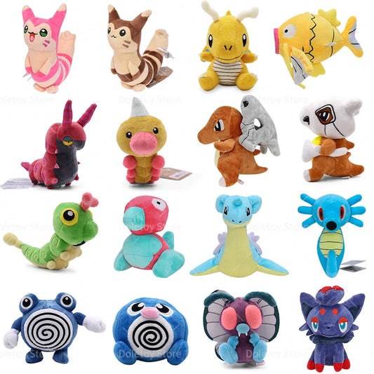 40 Styles Pokemon Plush Toys Cubone Butterfree Scolipede Caterpie Horsea Zorua Furret Stuffed Animal Anime Dolls Birthday Gift