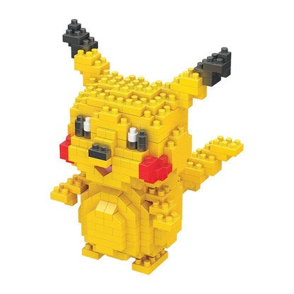 Pokemon building blocks mini small micro deform construction bricks nano Toy pikahcu Charmander Togepi children kids boy Game