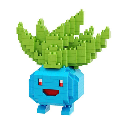 Pokemon building blocks mini small micro deform construction bricks nano Toy pikahcu Charmander Togepi children kids boy Game