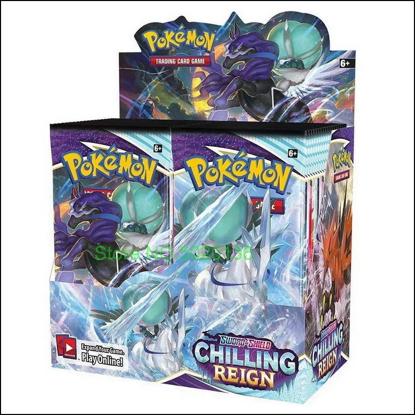 Pokemon Phantasmal Mega Evolution Flames Booster Display Cards Box (36 Packs)