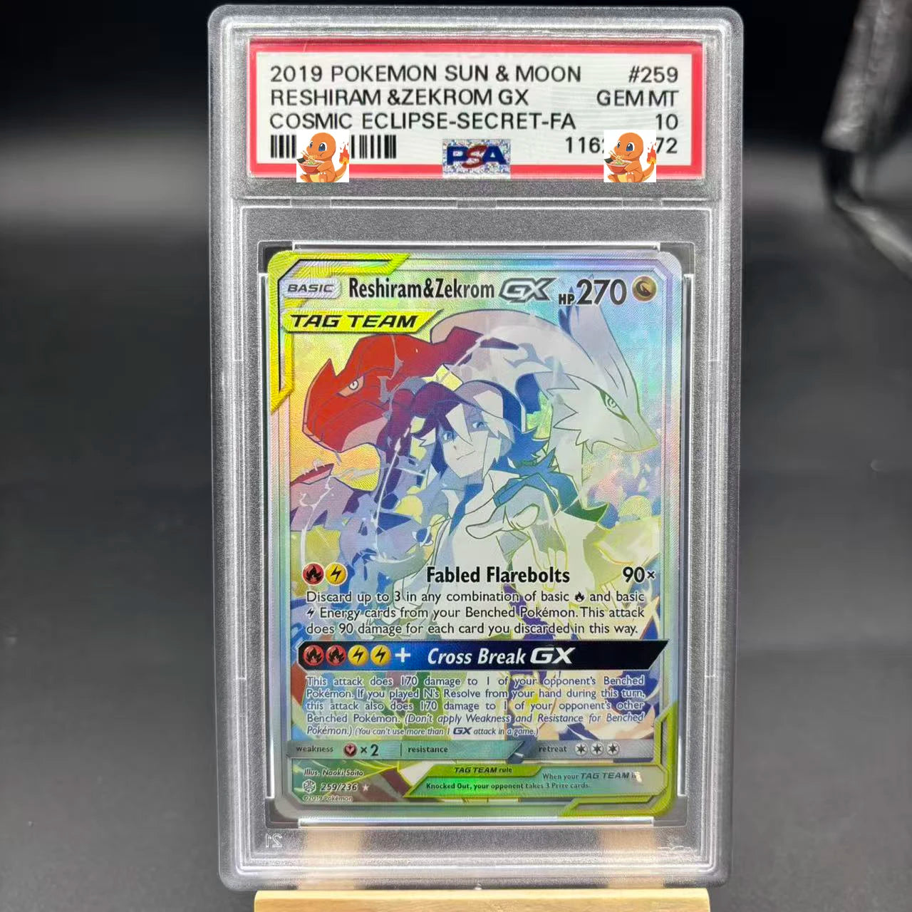 diy 1pcs pokemon PTCG PSA Jolteon Zekrom ex Shining Celebi Self Control Collect Signature Trading Flash Card Anime Cartoon Gift