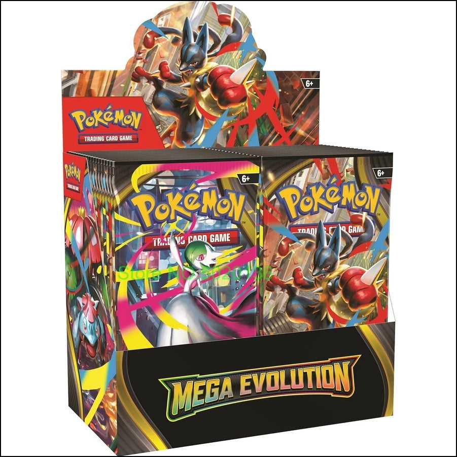 Pokemon Phantasmal Mega Evolution Flames Booster Display Cards Box (36 Packs)