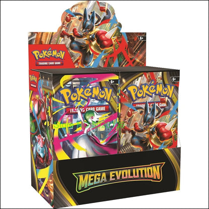 Pokemon Phantasmal Mega Evolution Flames Booster Display Cards Box (36 Packs)