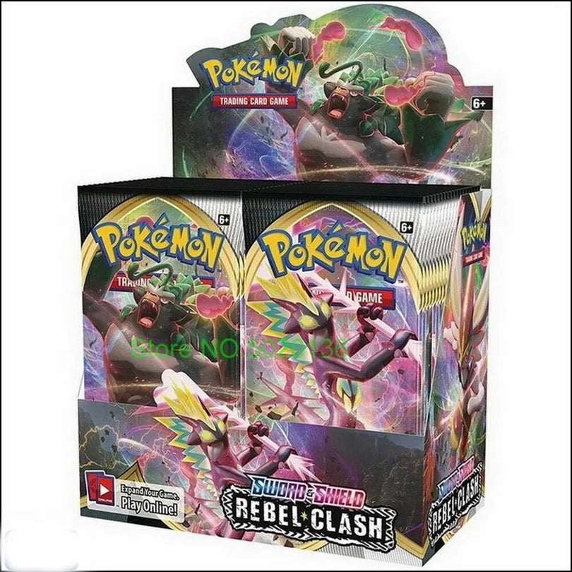 Pokemon Phantasmal Mega Evolution Flames Booster Display Cards Box (36 Packs)